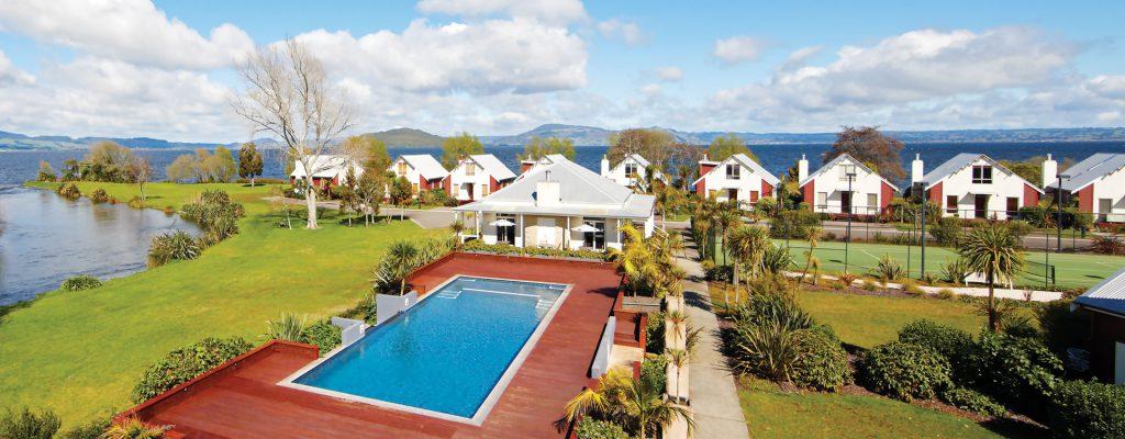Ramada Resort By Wyndham Rotorua Marama Exterior foto